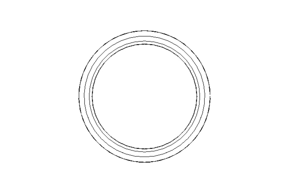 Plain bearing bush 8x10x10 1.4301