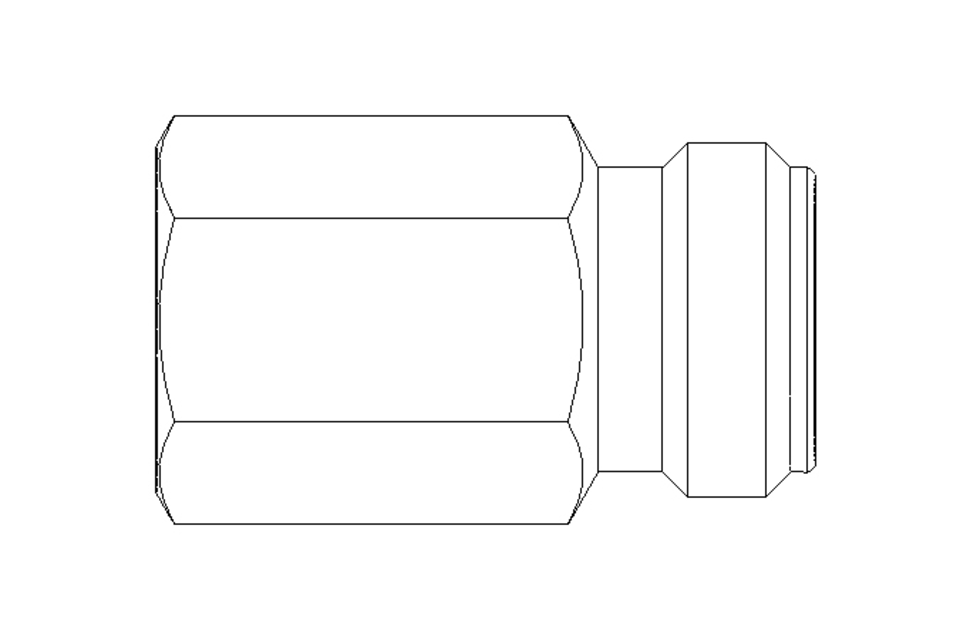 NOZZLE BODY            1/4 TSS