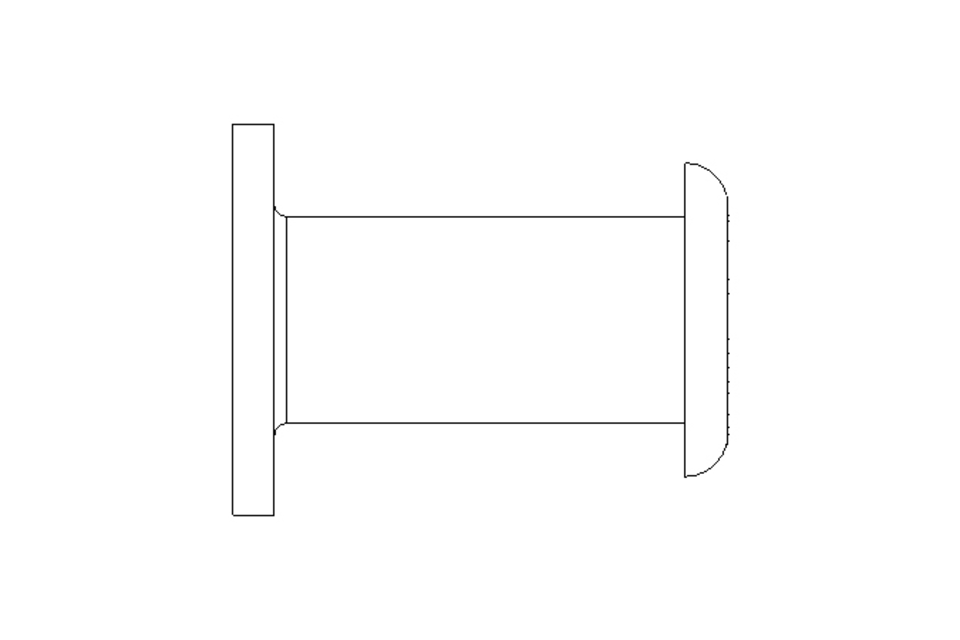 Rivet DIN 7338 B 5x18 Cu