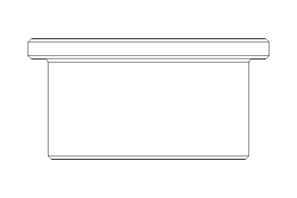 Plain bearing bush V 40x50x60x30x5