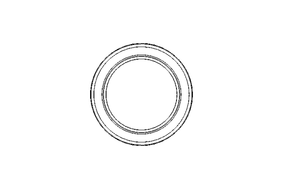 Shaft seal A 35x50x7 NBR DIN3760