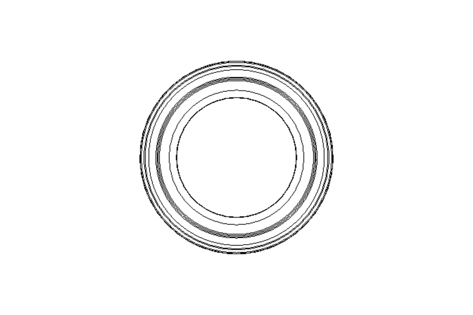 Shaft seal A 50x80x8 NBR DIN3760