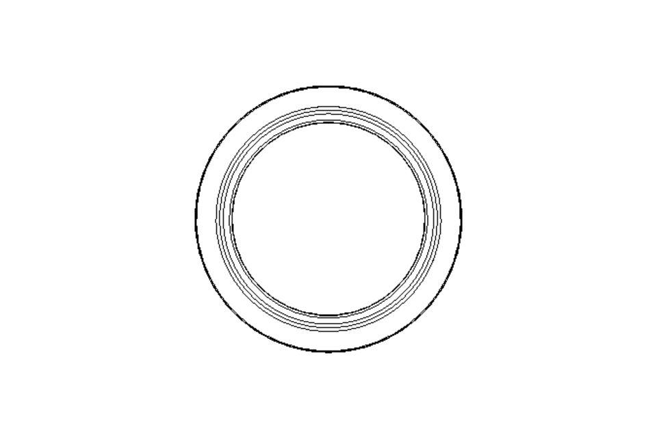 Shaft seal A 80x110x10 NBR DIN3760