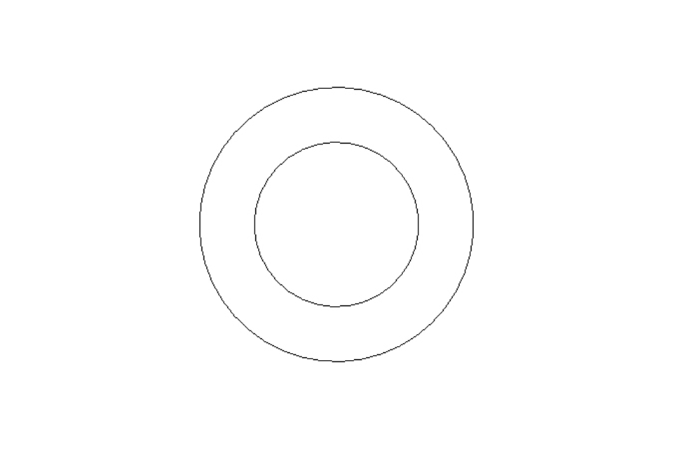 Sealing ring A 6.2x9.9x1 CU DIN7603