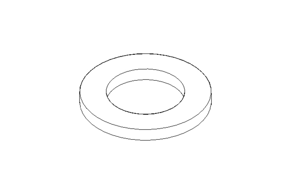 Sealing ring A 6.2x9.9x1 CU DIN7603