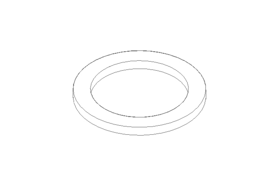 Junta de anillo A 10,2x13,4x1 CU DIN7603