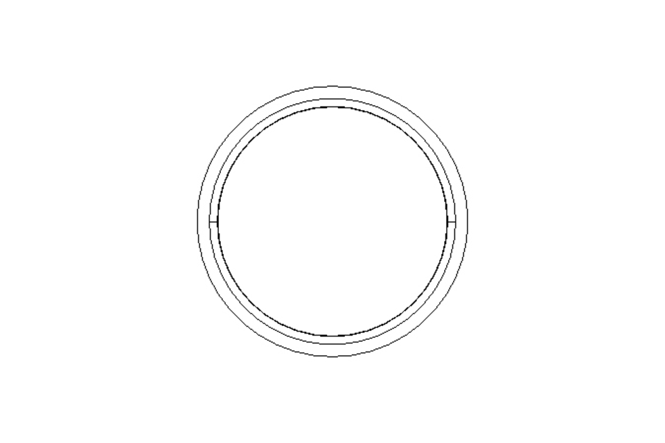 Sealing ring for needle roller bearing G