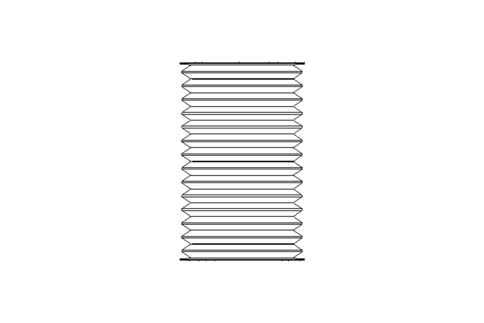 Rubber bellows L=60-460 d=190