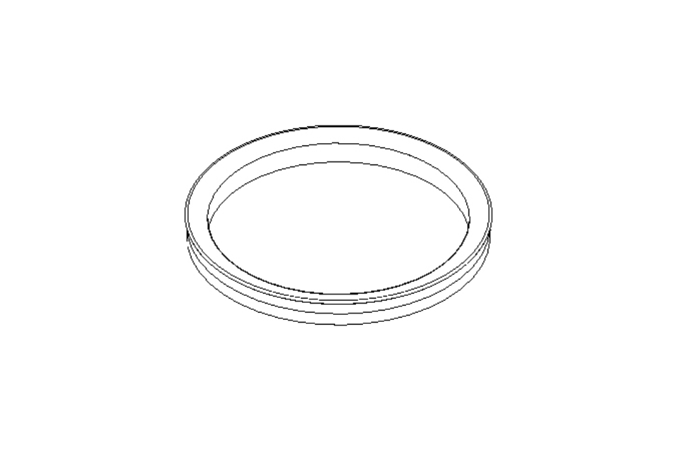 V-ring seal 80A 72x6 NBR