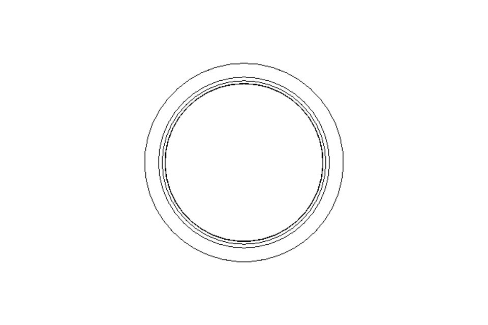 Wiper ring AS 50x60x10 NBR