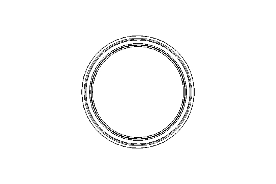 Sealing ring PVM 19.5x24x3.6 PTFE