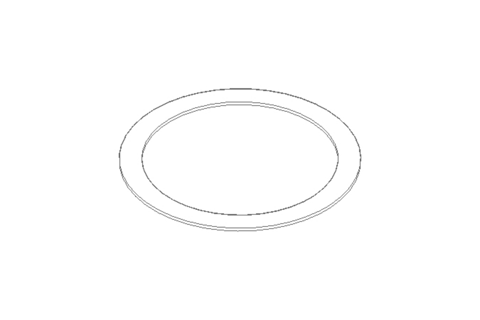 Flange seal 110x135x2 NBR