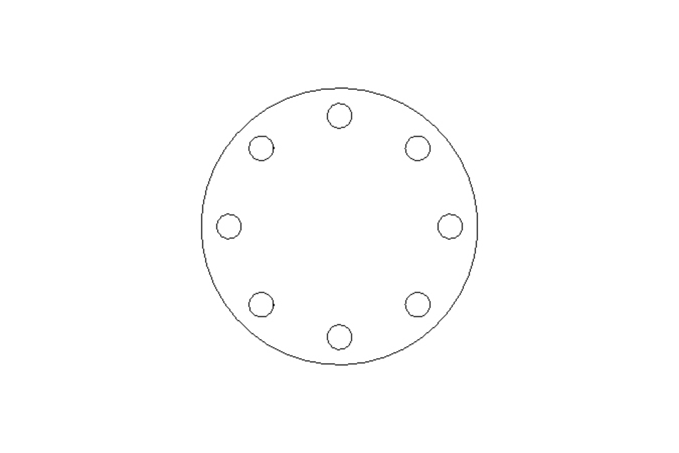 FLANGE  DN80 PN16 1.0460 DIN EN 1092-1