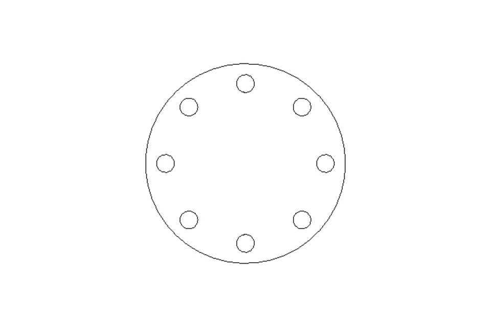 FLANGE  DN80 PN16 1.0460 DIN EN 1092-1