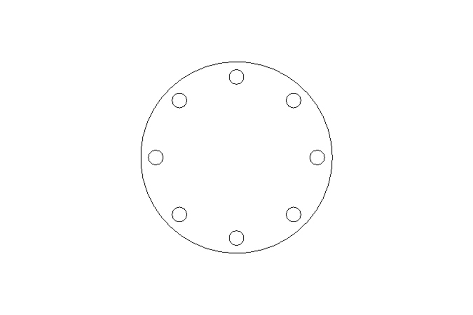 FLANGE DN150 PN16 A2  DIN EN 1092-1