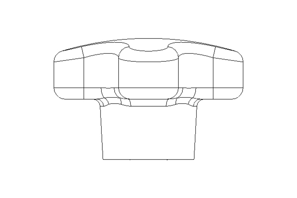 MANIGLIA A CROCIERA K 25-FS/MS