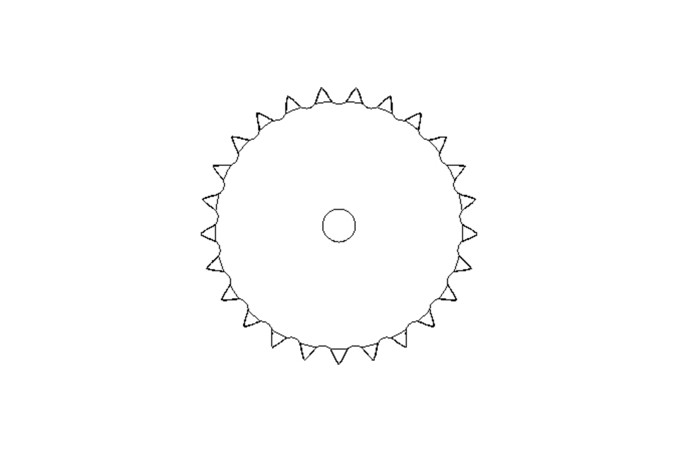 Kettenrad 5/8x3/8