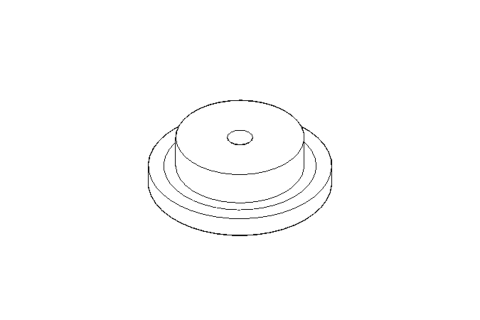 Kettenrad 3/4x7/16 D14 B30 Z15