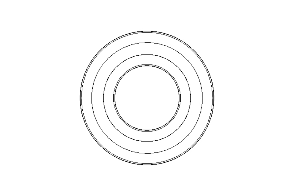 Cuscin.scanalato a sfera 6003 2RS 17x35