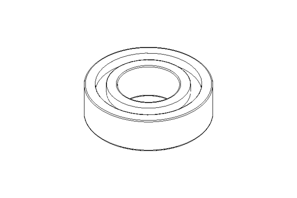 Cuscin.scanalato a sfera 6003 2RS 17x35