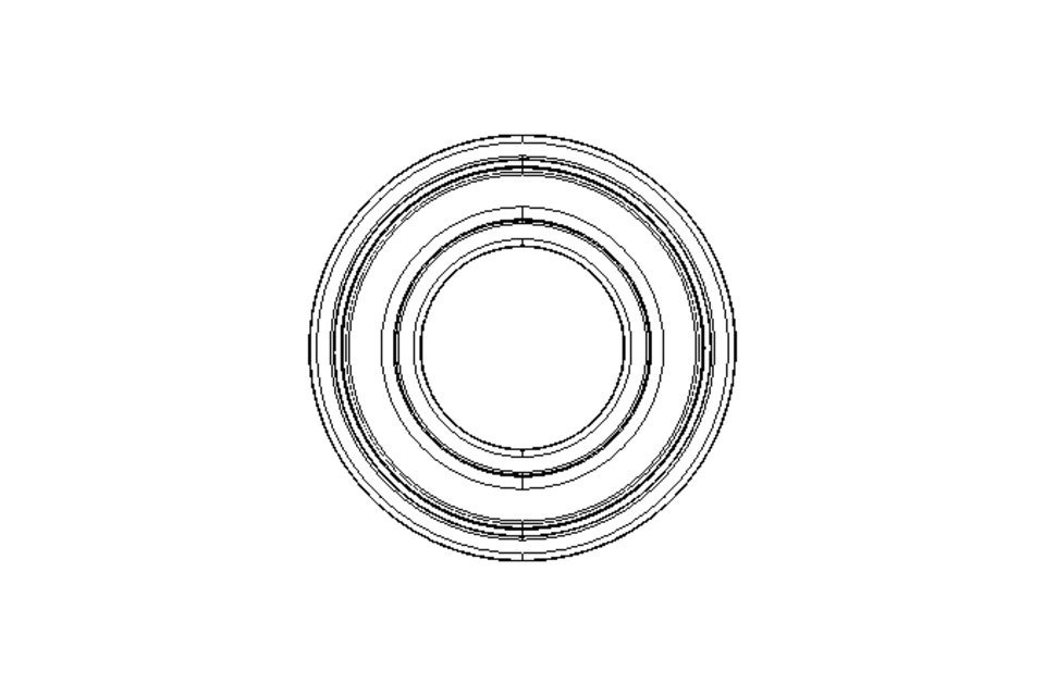 Ang.-cont. ball bearing G5206 2RSN 30x62