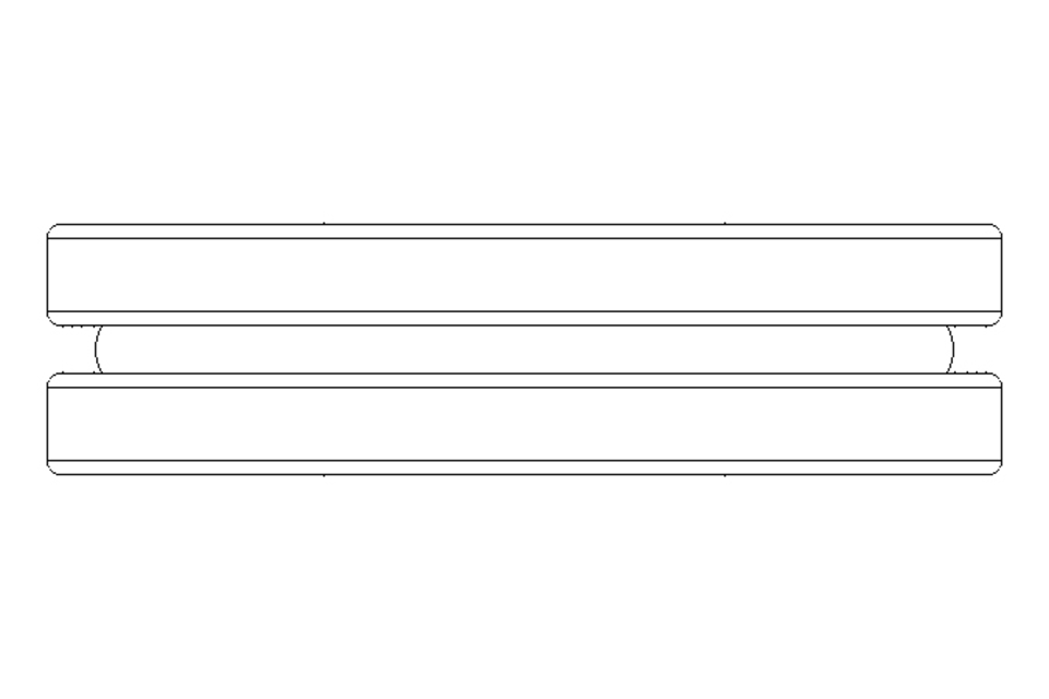 Deep-groove thrust ball b. 51105 25x42