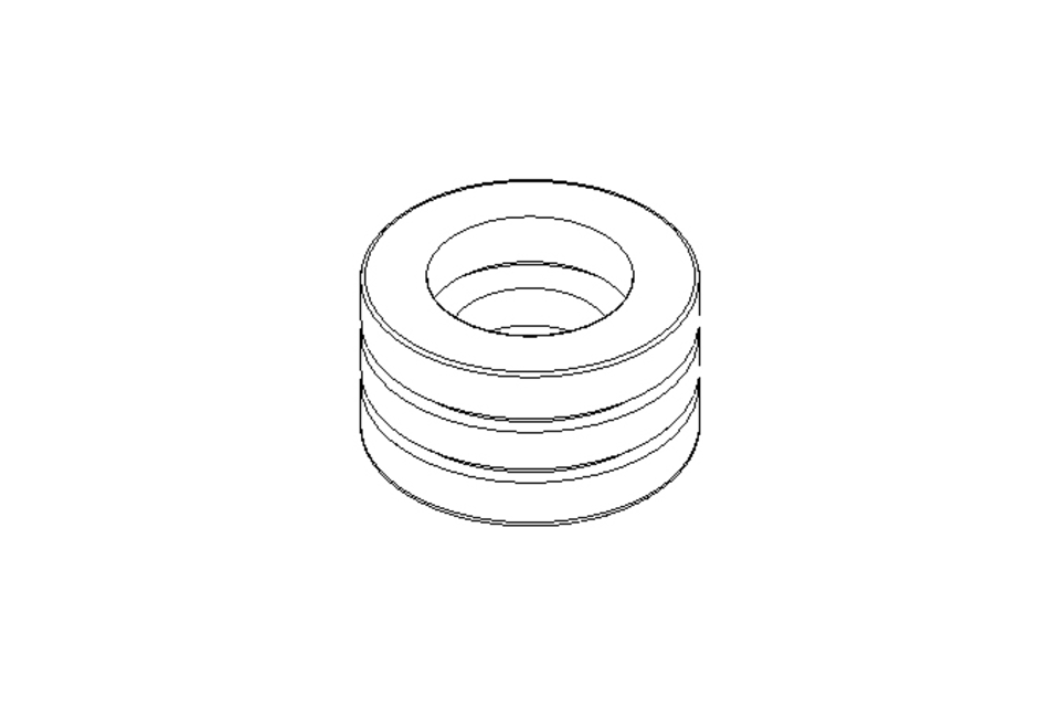 Rodam. rígido bolas axial 52206 25x52x29