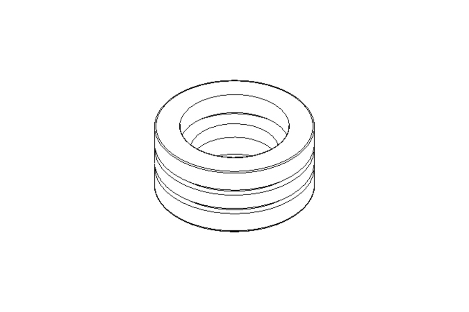 Deep-groove thrust ball b. 52218 75x135