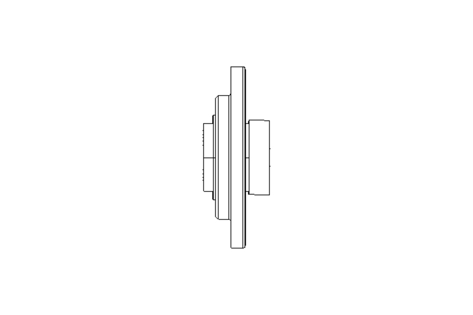 Flange bearing RME FA125.8 45x155x56.3