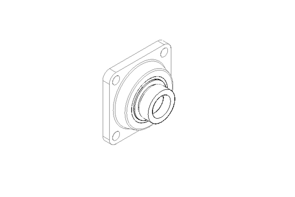 Cuscinetto flangiato TCJ FA125.8 35/48,4