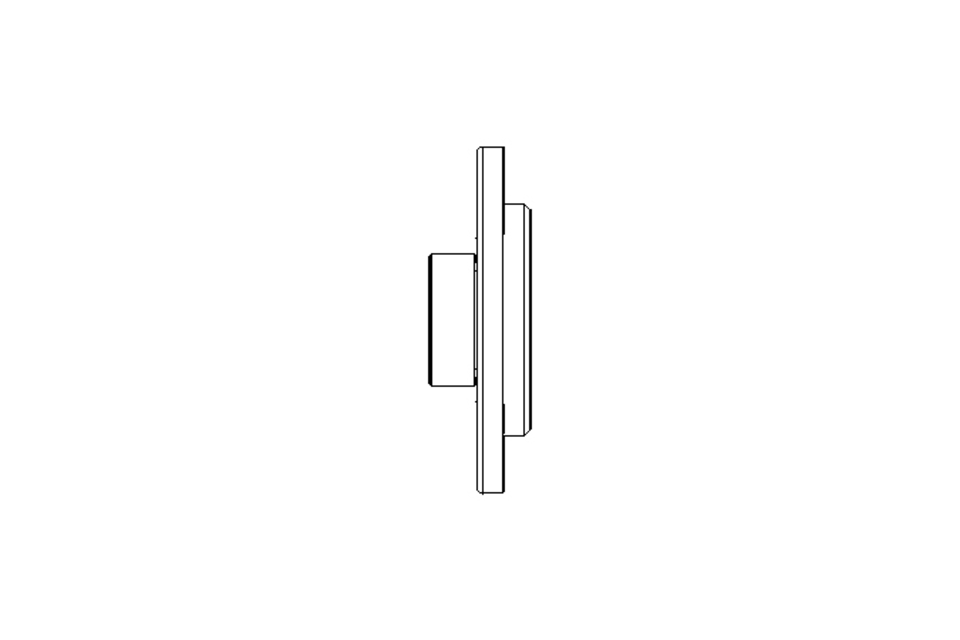 Flange bearing PME 35x135x38.9