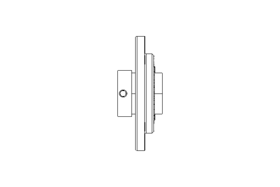 Flange bearing RME FA125.8 40x145x56.3