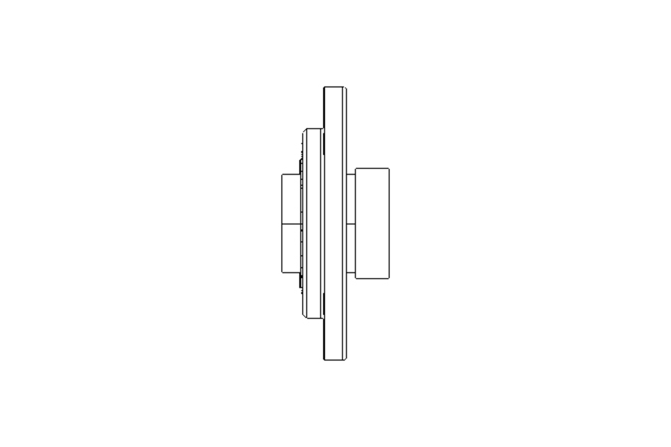 Flange bearing RME FA125.8 40x145x56.3