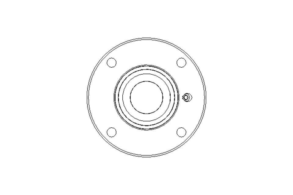 Palier-bride RME FA125.8 40x145x56,3