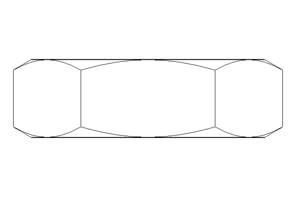 Hexagon nut M20 A2 DIN439