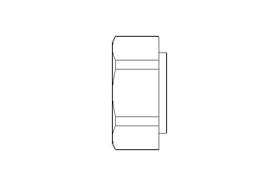 Tuerca hexagonal soldable M12 ST DIN929