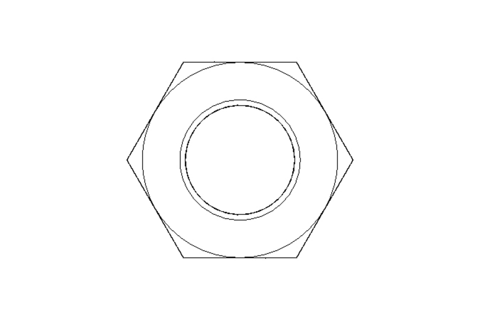 Hexagon nut M12 St-Zn DIN934