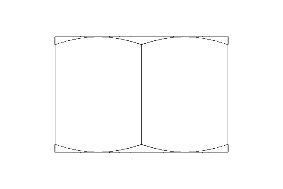 Hexagon nut M12x1 A2 DIN934