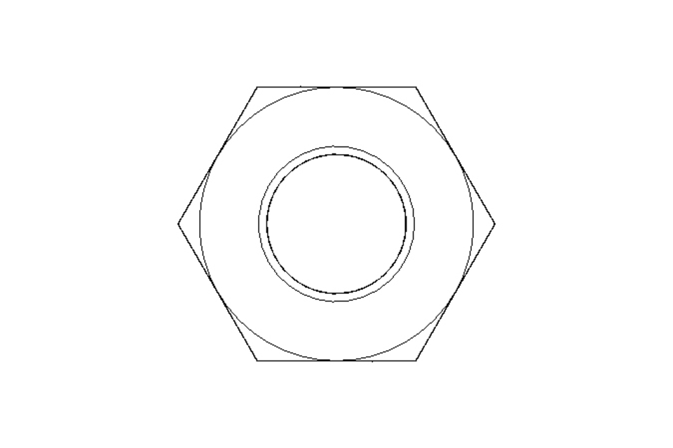 Hexagon nut M8 A2 DIN936