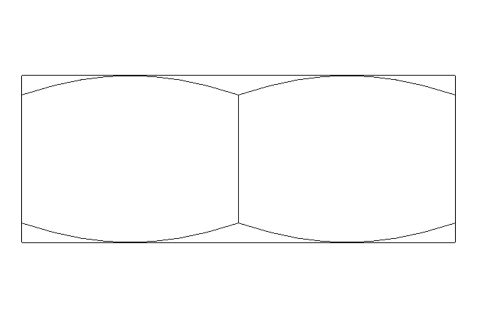 Hexagon nut M8 A2 DIN936