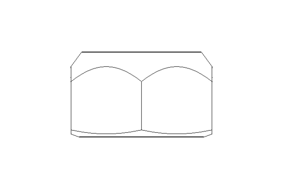 Tuerca hexagonal M6 A2 DIN980