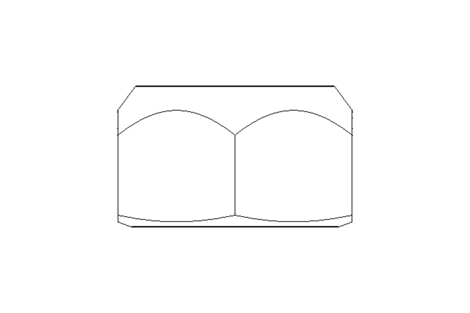 Tuerca hexagonal M6 A2 DIN980