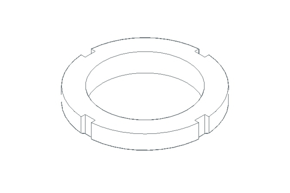 Tuerca ranurada M50x1,5 ST DIN981