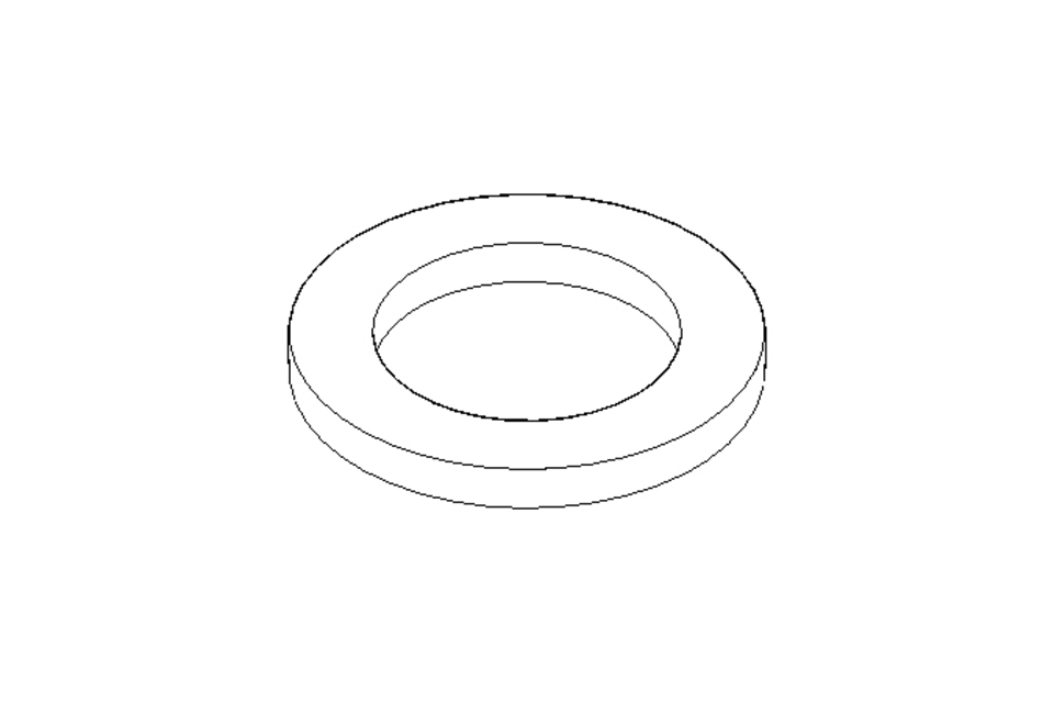 Arandela plana 13x20x2 1.4301 DIN433