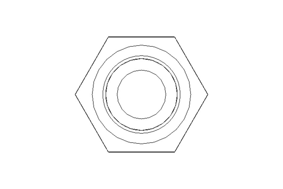 Hexagon screw M5x50 A2 70 ISO4017