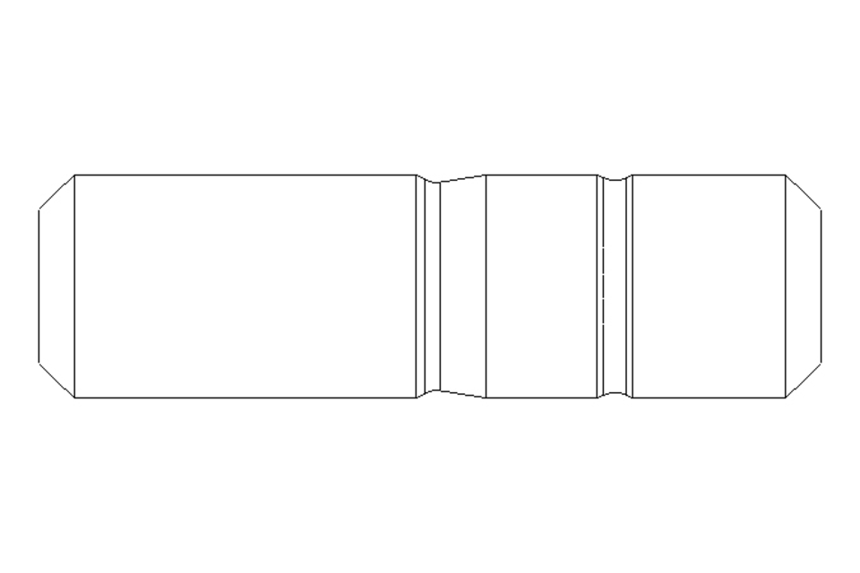 Goujon fileté M16x40 A2 DIN938