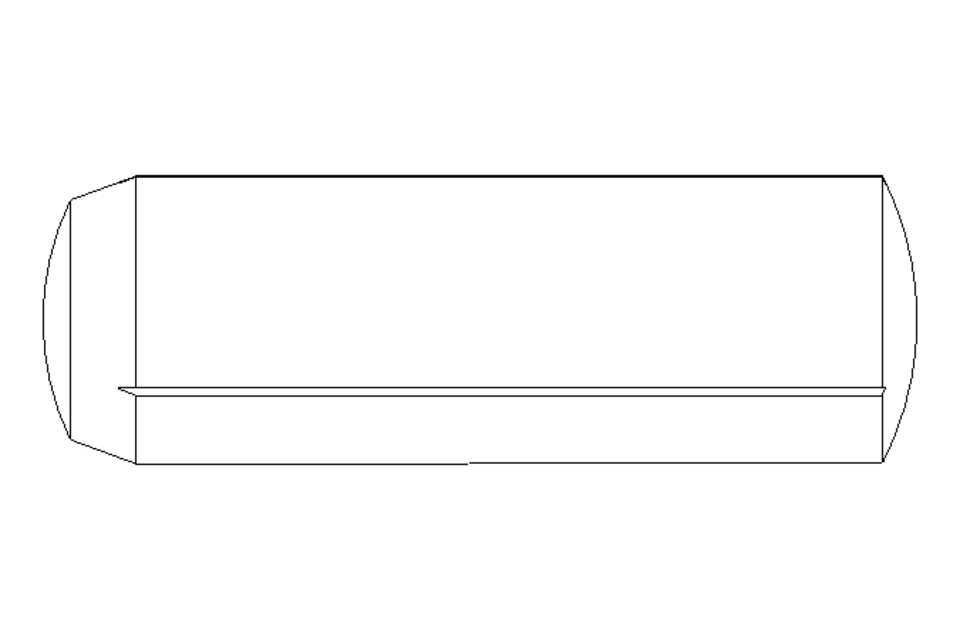 Straight grooved pin ISO8740 5x16 A2
