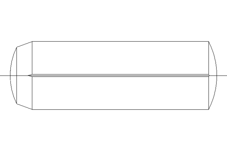 Straight grooved pin ISO8740 5x16 A2
