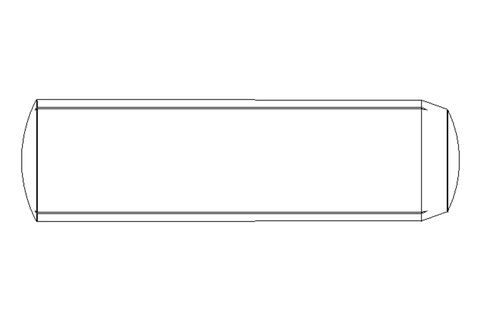 Straight grooved pin ISO8740 8x30 A2