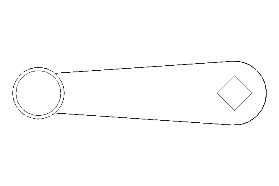 Manivelle R= 80  V=10